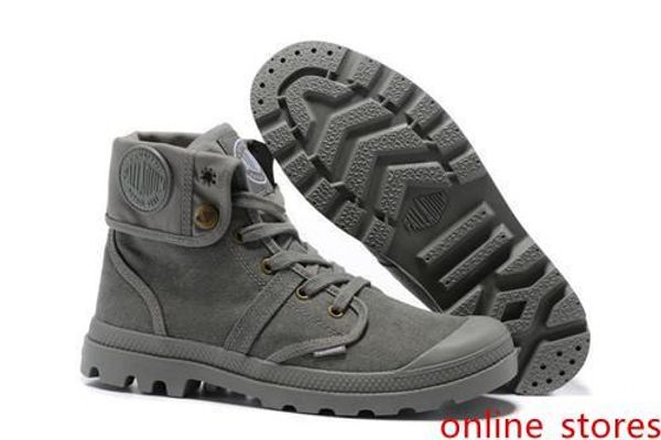 

designer shoes 14 color palladium pallabrouse men high-army military ankle boots canvas sneakers casual shoes mans anti-slip sport