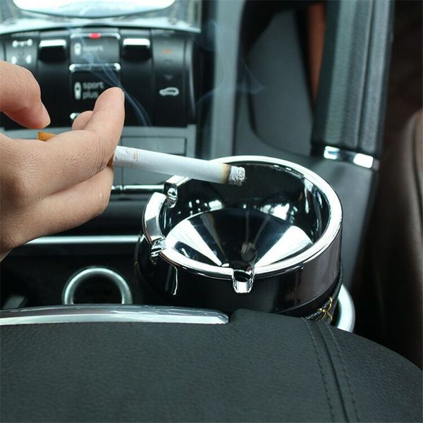 

1pc portable auto car truck cigarette smoke car ashtray for octavia 2 a7 a5 rapid fabia accessories