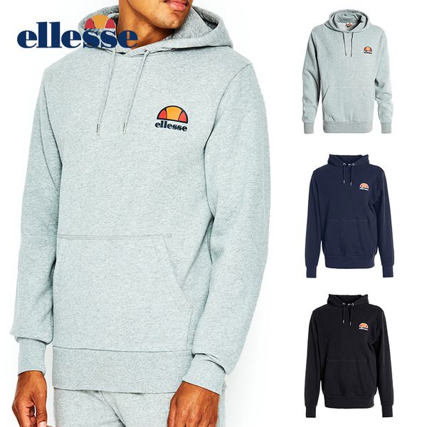 

Ellesse Mens Designer Tracksuits Black Grey Navy Original Men Fashion Set Tracksuit Autumn Long Sleeve Sweatshirts S-3XL