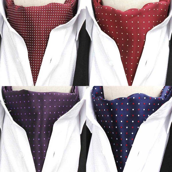 

men long silk cravat ascot ties handkerchief gentlemen mens neck tie satin self tie for wedding, Blue;purple