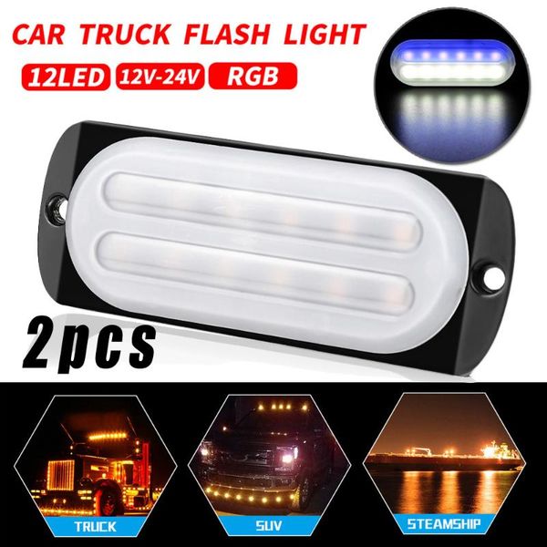 

motorcycle work light lamps aluminum replacement exterior parts 12-led