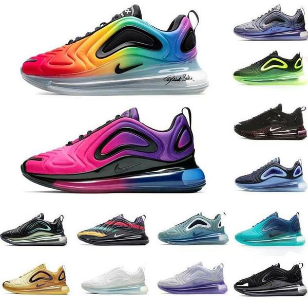 

720 air speckle pride spirit teal mens womens runing shoes sea forest psychic 72c triple black white runners fashion max sports sneakers