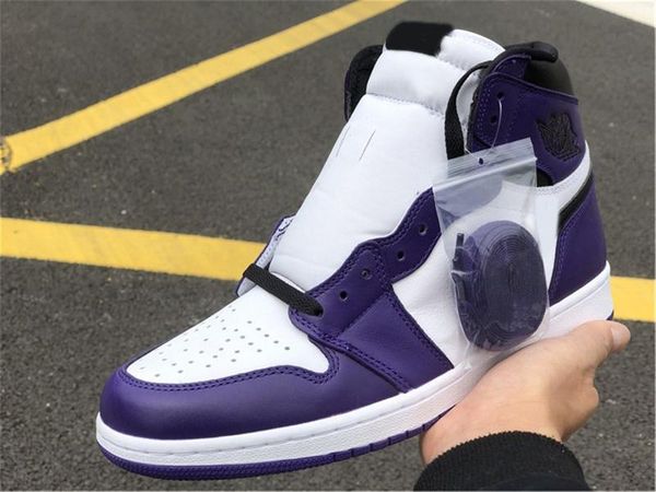 

горячий воздух подлинный 1 высокий og ретро корт фиолетовый белый черный сосновый зеленый тренажерный зал красный баскетбольные туфли мужски