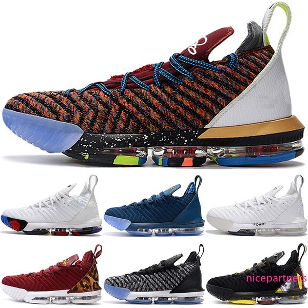 

2019 new 16 16s mens basketball shoes i promise king 1 thru 5 oreo fresh bred lakers what the trainer men sports designer sneakers