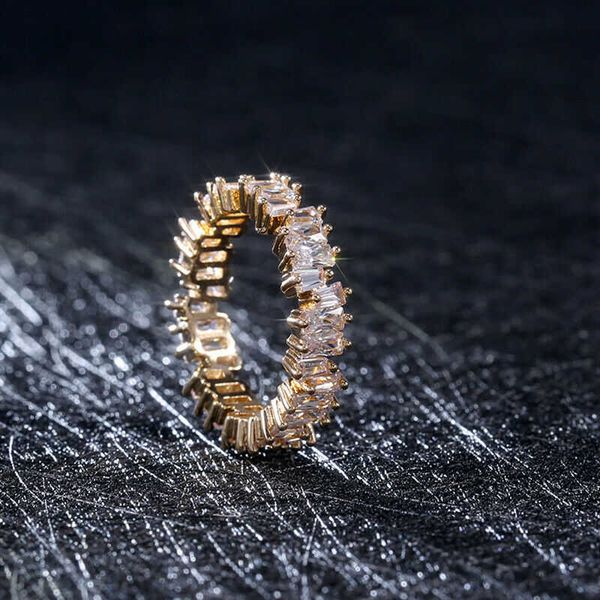 

trendy ring for women rose gold wedding rings ring engagement size 6-10, Slivery;golden