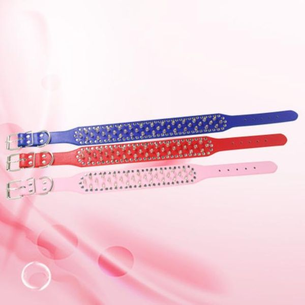 

studded harness chain collar dog fabric dog collar ftwr white kaulapanta blue spiked dog harness chain collar bdegarden tsvrp