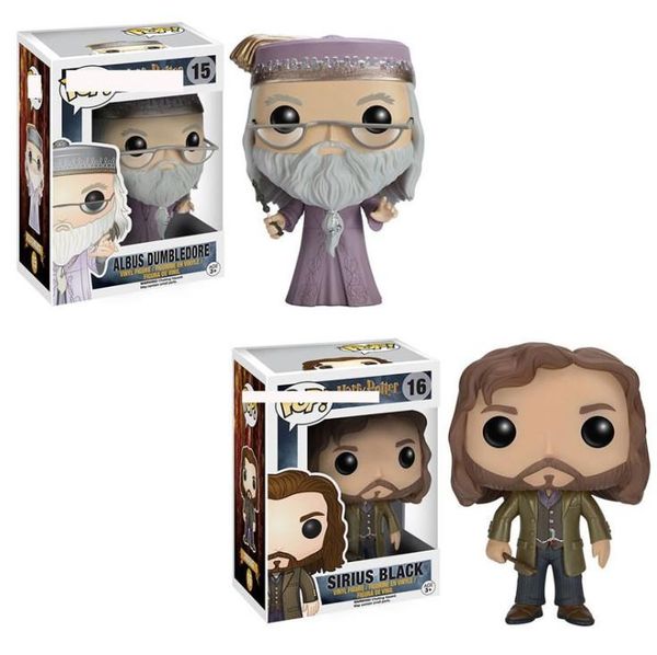 

xmas gift funko pop harry potter - albus dumbledore sirius vinyl action figure with box #15 #16 toy gift good quality christmas