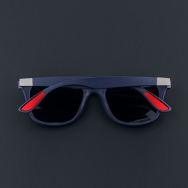 

2019 men women hd polarized sunglasses coating glasses ultraviolet-proof sport driving goggles classic design mirror sunglass, White;black