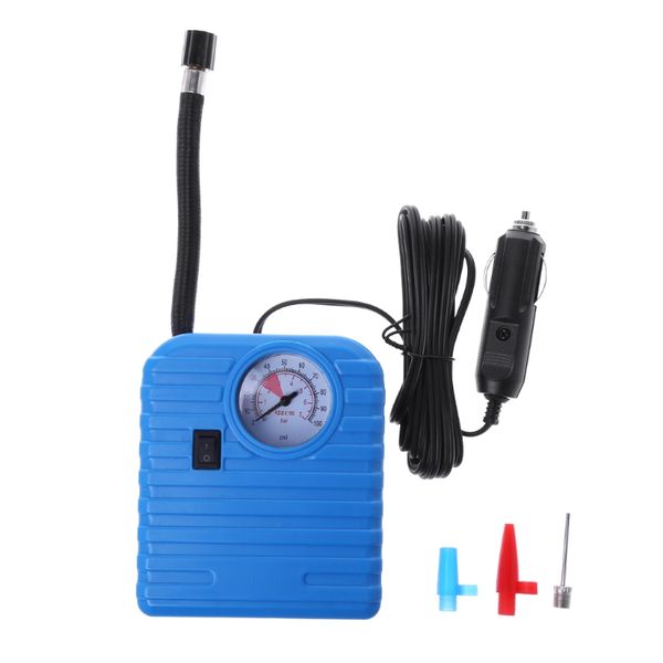 

12v portable tire inflator pump car air compressor pump auto high pressure