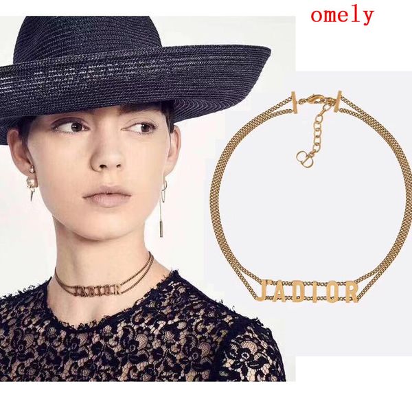 

2019 jewelry europe and america double women jad party necklace retro lady chri tma gift clavicle chain pendant necklace