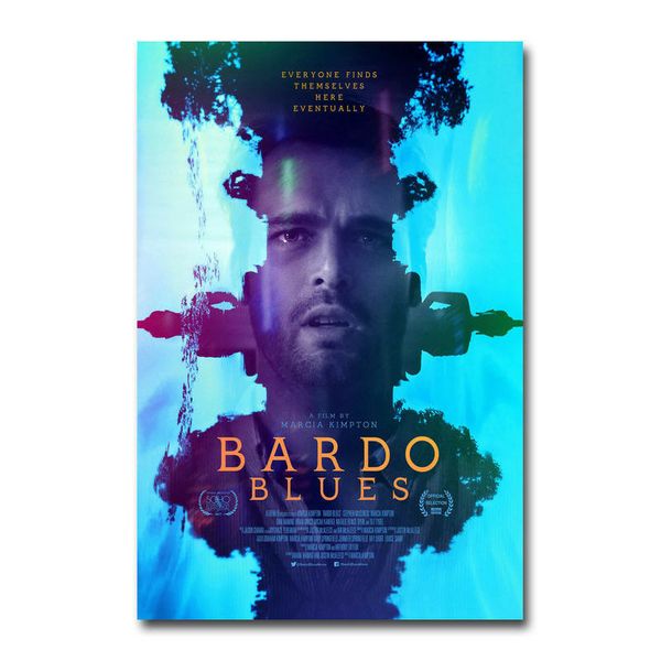 

bardo blues movie wall sticker silk poster art light canvas home decoration