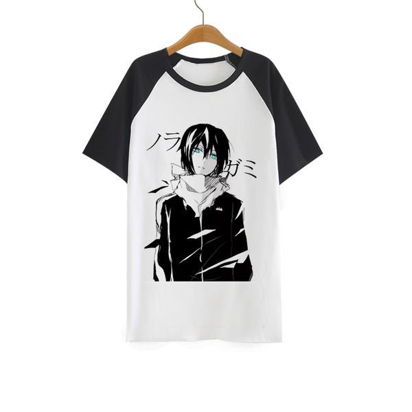 

high-q cartoon noragami yato tees t-shirts tshirt nora hiyori breathable noragami yato yukine loose t-shirt tshirt tees, White;black