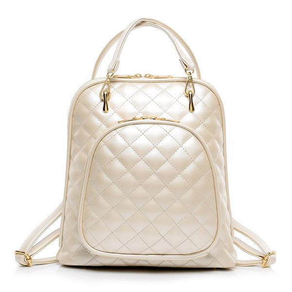 

2020 new european and american fashion women's bag zipper backpack student portable travel backpack