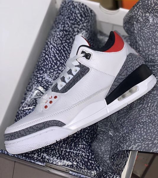 

with box 2020 mens basketball shoes sneakers fire red white for men sports shoes size us7.5-13