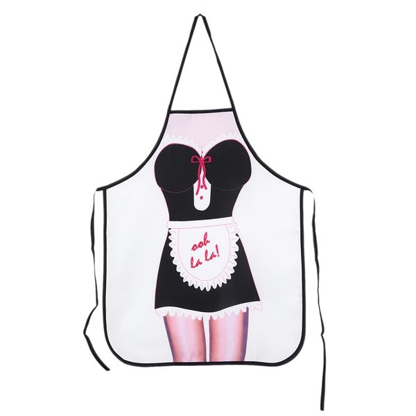 

promotion fully adjustable french maid apron, white,  fits most