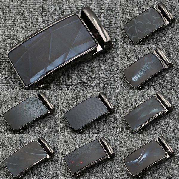 

juyho men's automatic waist 3 dprint aluminum series alloy trousers men's automatic buckle belt beltwaist head 3 dprint aluminum s, Slivery;black