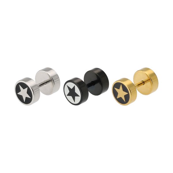

jewelry for women ear cuffs black earrings men gold earrings for women 2020 stainless steel korean earring punk fashion, Golden;silver