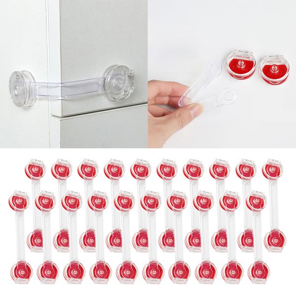 

20x baby infant safety lock straps for refrigerator box wardrobe cabinet