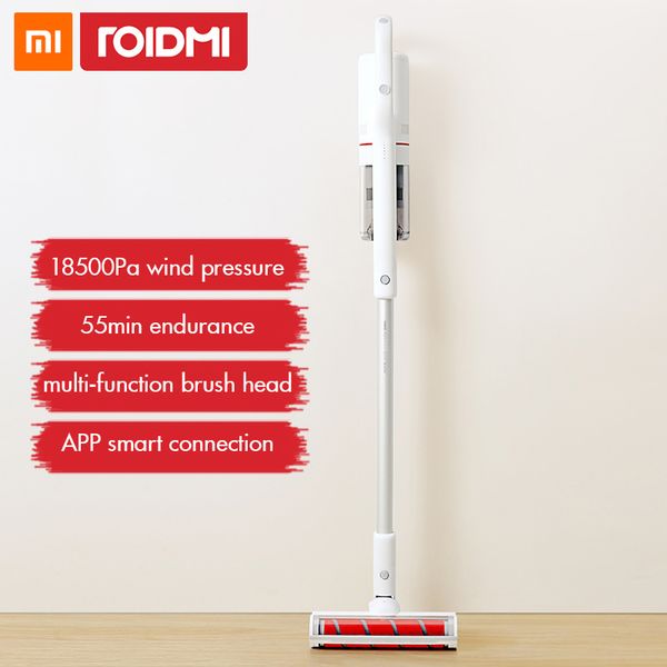 

Xiaomi roidmi f8 handheld vacuum cleaner for home du t collector low noi e a pirator bluetooth led multifunctional bru h