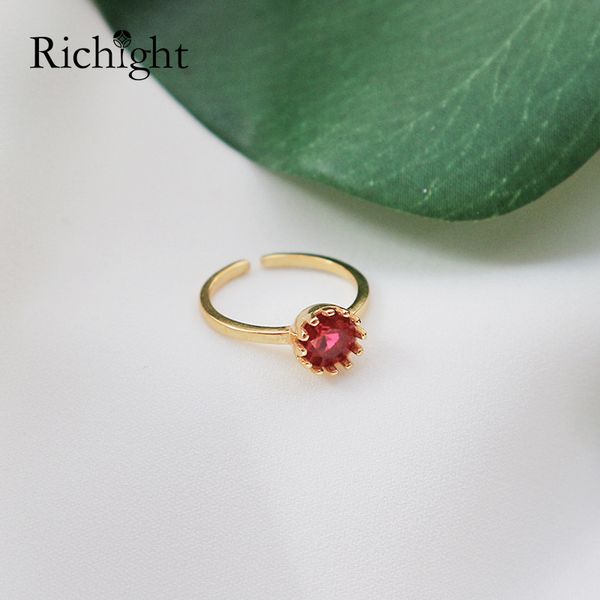 

retro design byzantine gold rings vintage jewelry ruby rings open cuff 925 sterling silver for women gifts engagement ring, Golden;silver