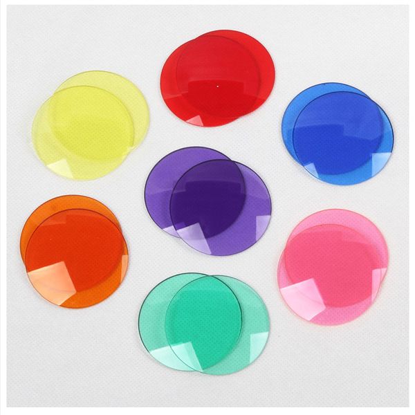 

a pair colorful lenses for diverse party diy decoration goggles props