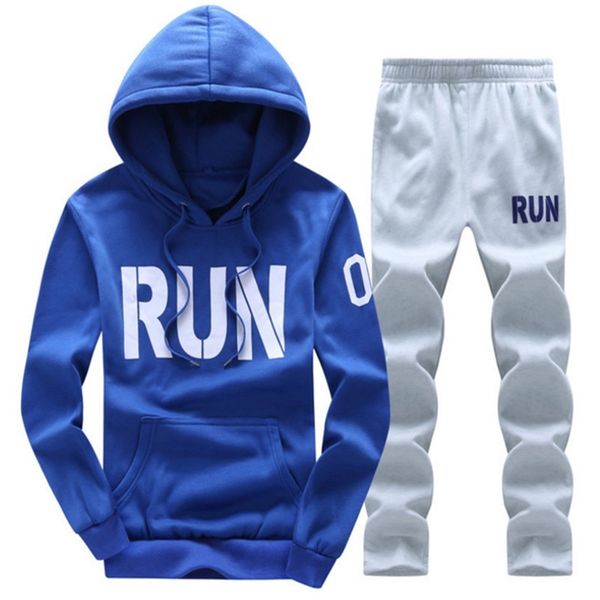 

autumn spring mens letter print hooded pullover sweatshirt slim fit sportswear men tracksuit hombre sudaderas men causal hoodies, Gray