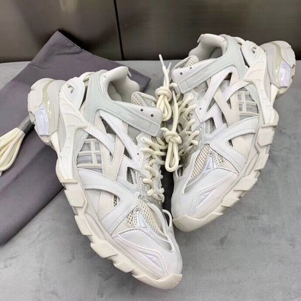 

designer shoe triple s 2.0 sneakers women casual shoes men shoes track 2.0 trainers mens sneakers des chaussures men casual shoes, Black