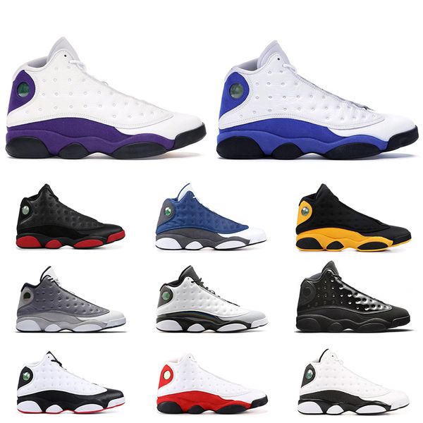 

and mens basketball shoes court purple cap 13s gown atmosphere dirty bred hyper royal grey toe black cat 13 men sports sneakers