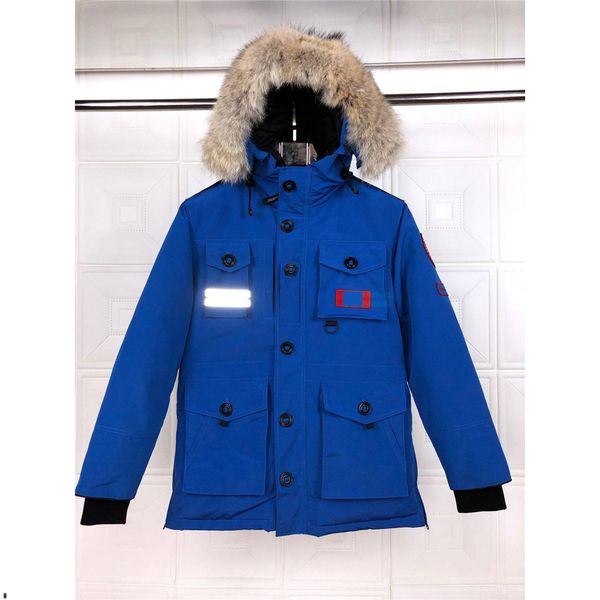 

homme parkas mens down jackets coats men women parka fur hooded down coat 2020 winter keep warm xs-2xl asian size, Black