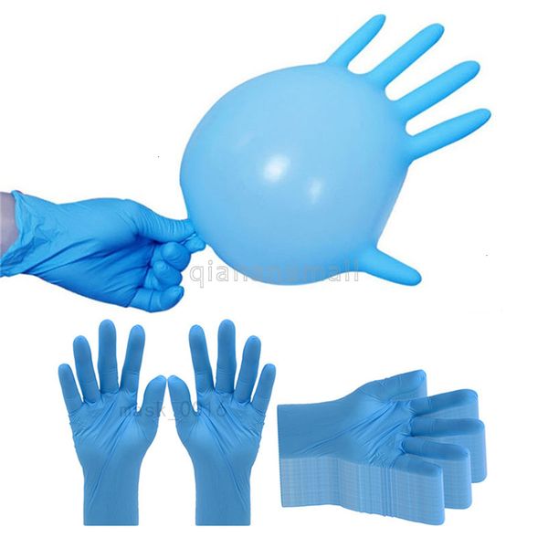 

disposable nitrile pcs home cleaning hand protect waterproof kitchen gloves home cleaning tools 100pcs for left and right hand
