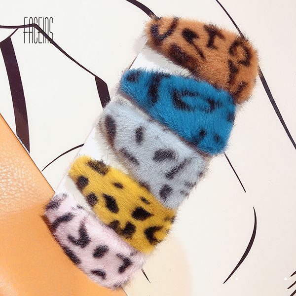 

faceins autumn winter hair pins korean style cartoon plush hair pin head jewelry stick barrettes for women accessories, Golden;white