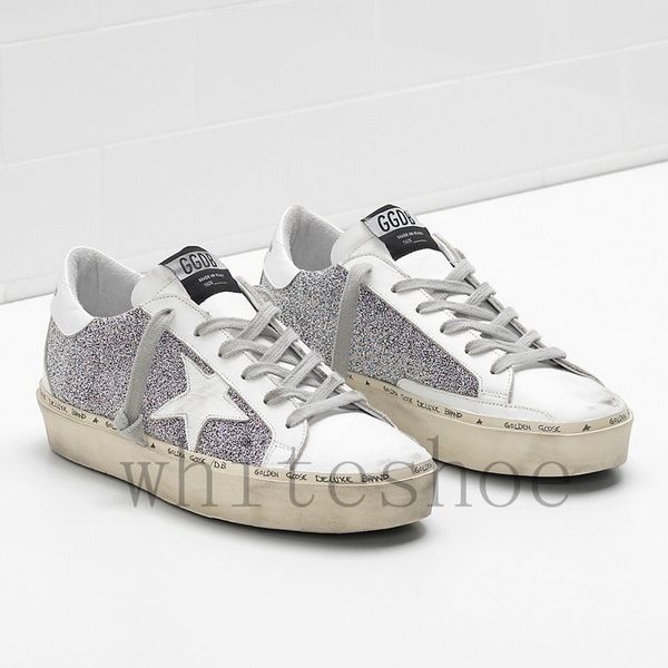 

Italy deluxe brandggdb golden equin uper tar goo e platform hoe tenni men women ggdd gdb do old dirty port hoe neaker, Black