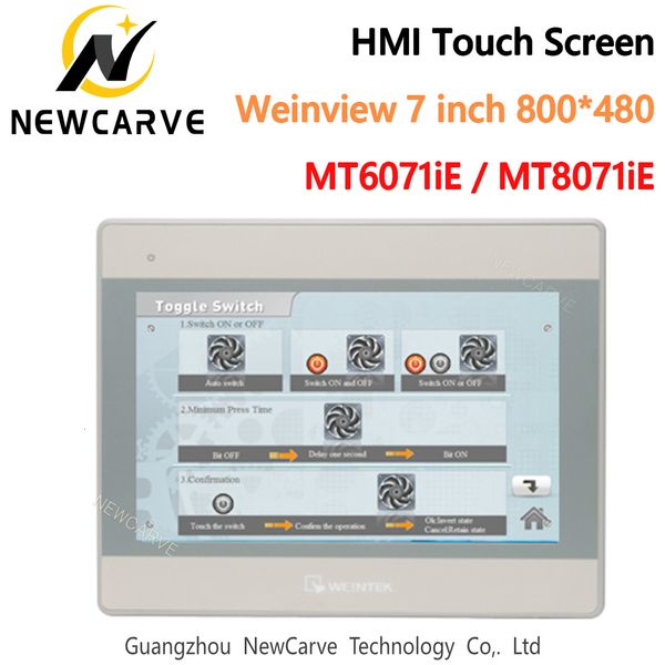

hmi сенсорный экран weinview / weintek mt6071ie mt8071ie 7 дюймов 1024*600 человеко-машинный интерфейс заменить mt6100i newcarve