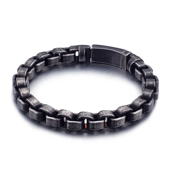Retro gioielli del braccialetto dell'acciaio inossidabile 316L dei braccialetti a catena a maglia della colata