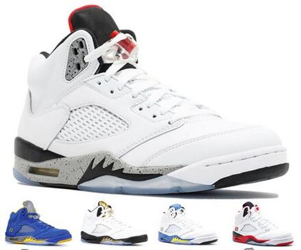 

5 5s black metallic 3m reflect black white grape oreo basketball shoes men 5s red suede white cement sneakers with box