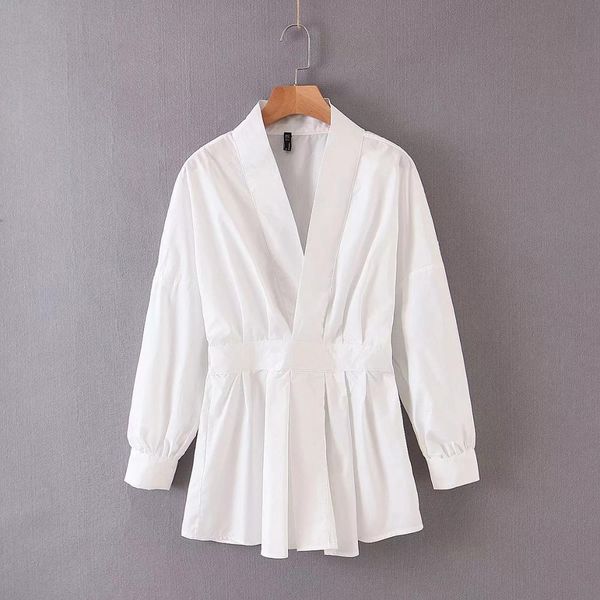 

za women dress cross v-neck slim waist minimalist style chic ladies slim elegant pleated dress woman dresses, Black;gray