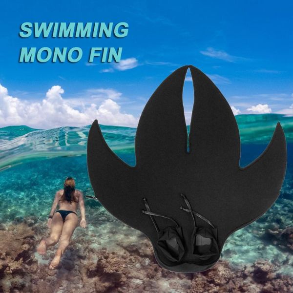 

2020 adults kids swimming diving fins diving flippers training swimming foot feet children mermaid tail swim fin