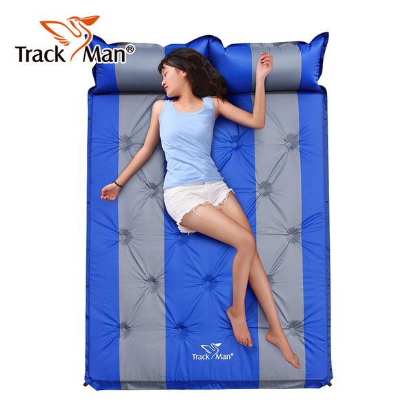 

couple inflatable mattress3cm thick cushion can be spliced automatic inflatable tent moisture pad mattress multiplayer