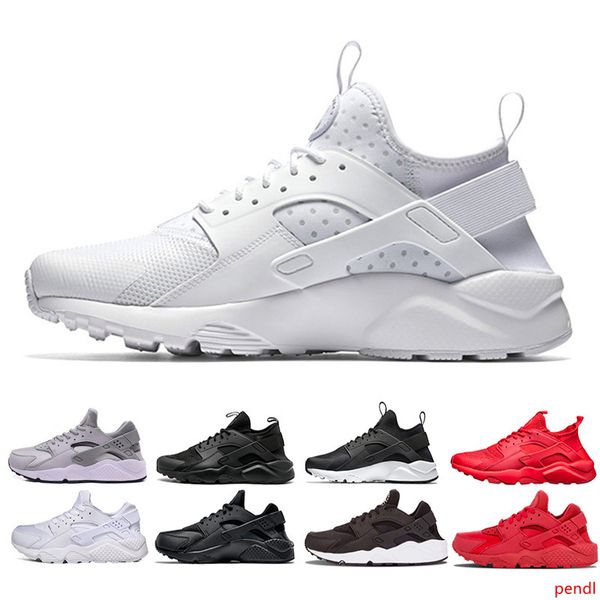 

huarache 4.0 1.0 classical triple white black red men women huraches shoe huaraches sports sneakers hurache running shoes size 36-45