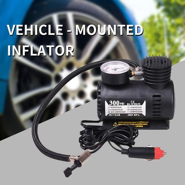 

12v miniature locomotive air pump vehicle tire air compressor portable vehicle electric small pump