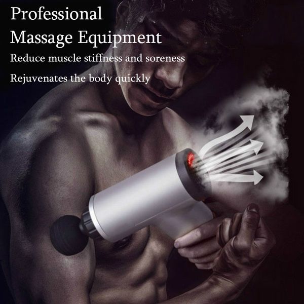 

massage gun electric deep therapy massager vibration gun exercising muscle relaxation pain relief slimming body shaping