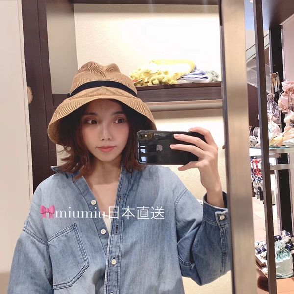 

summer sun-proof women's irregular shape simple literary foldable fashion straw straw hat sun hat, Blue;gray