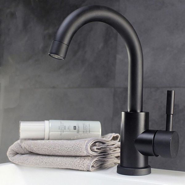 

black 304 stainless steel polished bathroom basin mixer dual sink rotatable basin water tap kitchen mixer bathroom faucets