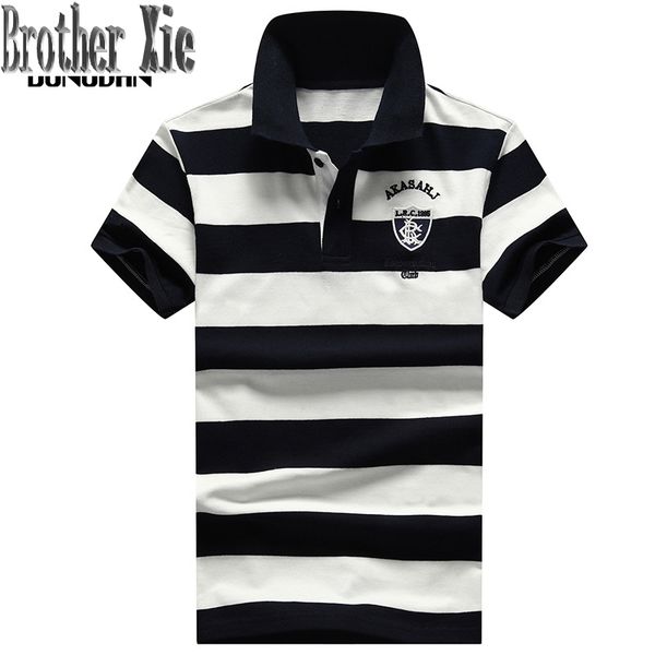

2020 new england style design brand 92% cotton camisa men shirt casual striped slim short sleeves plus asian size m-4xl, White;black