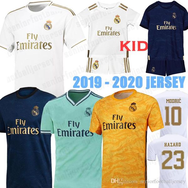 

19 20 Real Madrid 23 HAZARD Jersey JOVIC MILITAO VINICIUS JR BALE ISCO ASENSIO Navas BENZEMA BALE 2019 2020 Mens Kid Uniform Kits