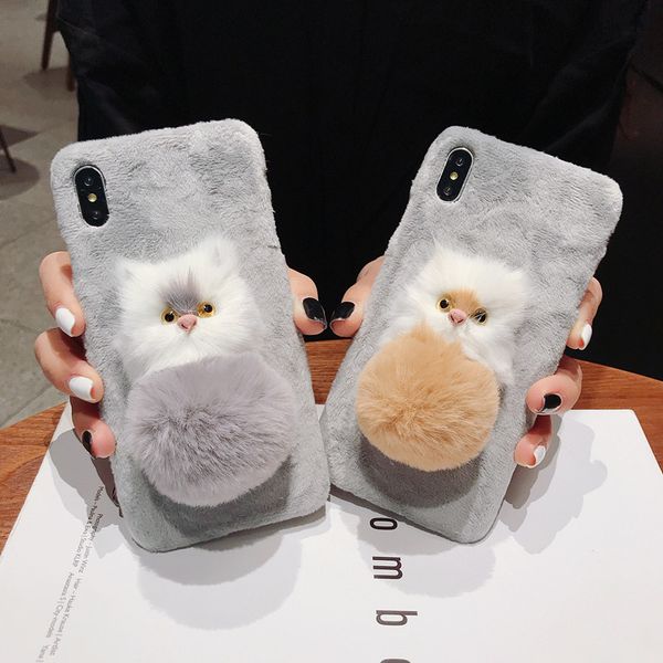 coque iphone 7 plus peluche