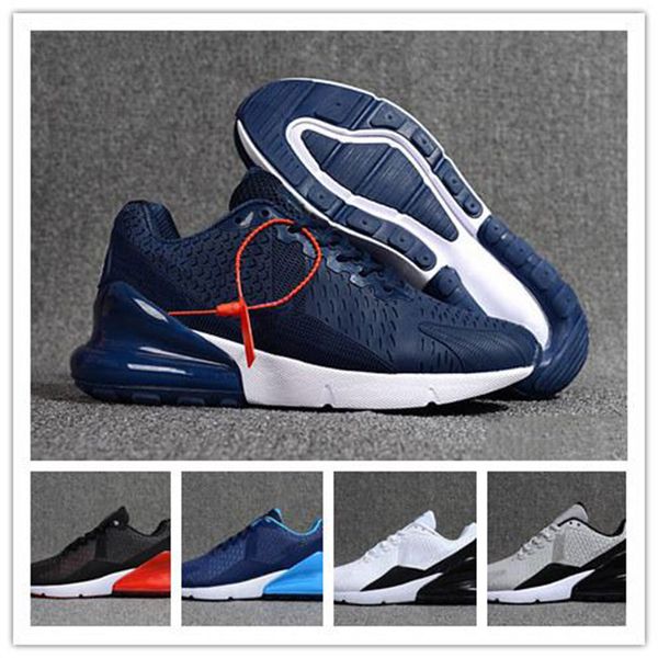 

2019 New Blue Flair Men Running Shoes Kpu Leather Mens Designer Sneakers Airs Cushion Sport Man Trainers Size Eur40-47