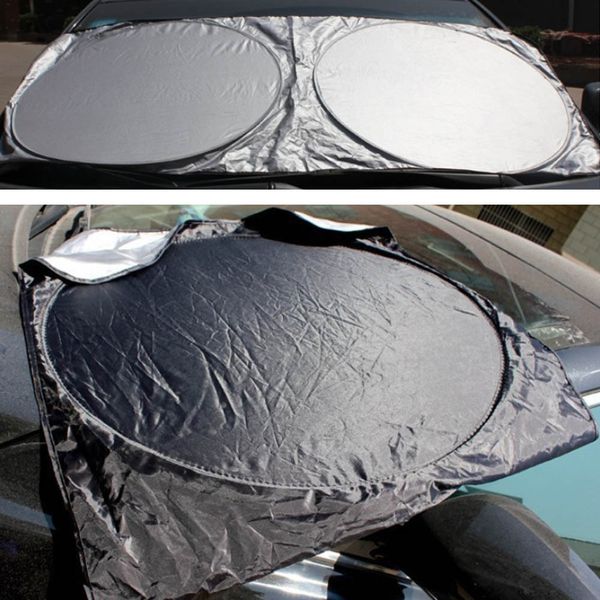 

150*70cm foldable car windshield sunshade blocks uv rays sun visor protector