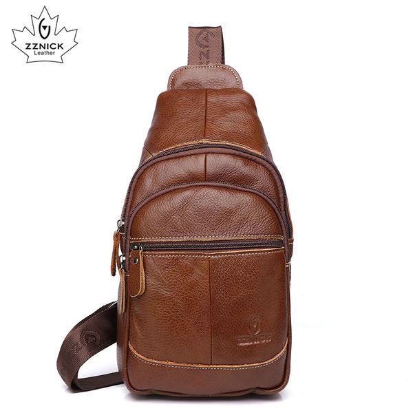

men shoulder bag genuine leather bag messenger bags for men 2019 fashion flap crossbody bags for male zznick
