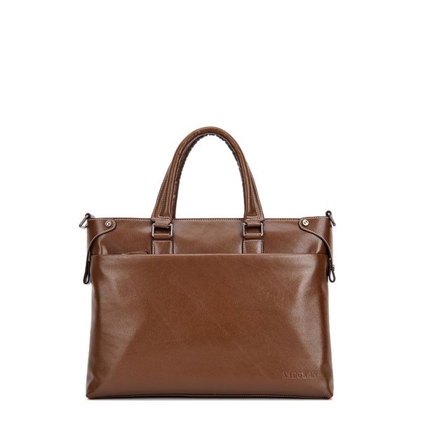 

briefcase men bag pu leather waterproof handbags men casual portfolios man travel shoulder bags for